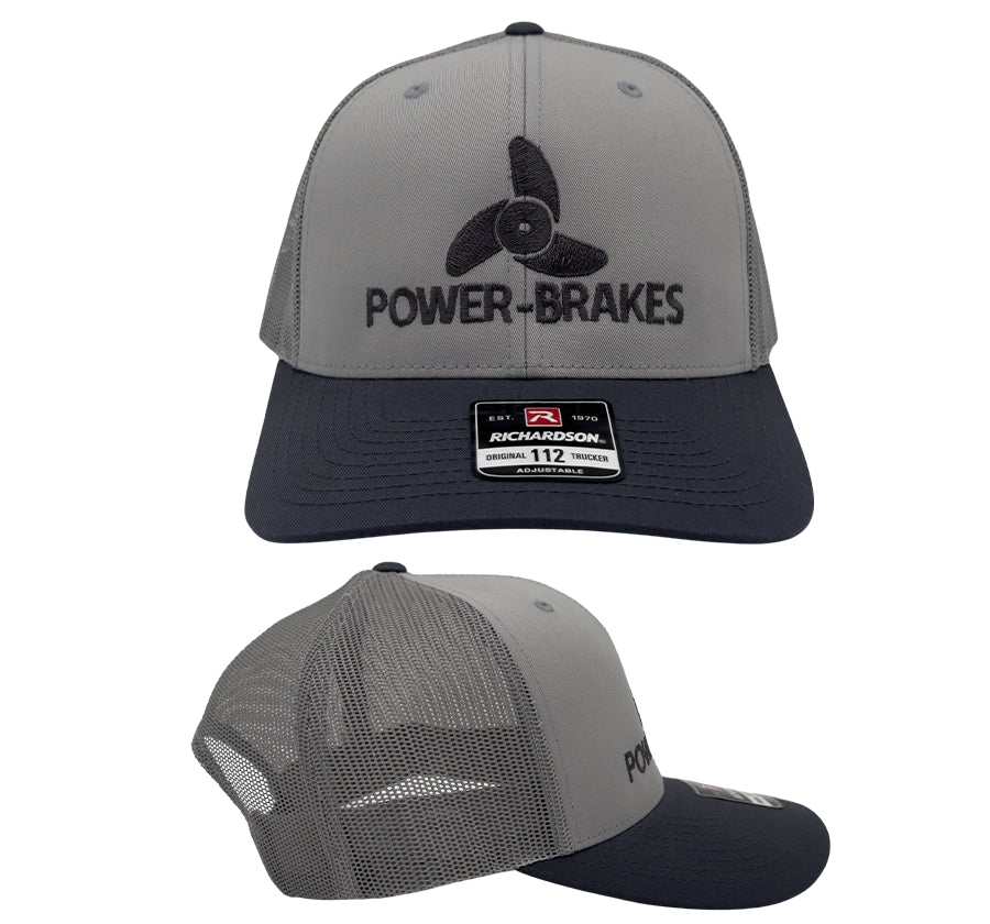 Power-Brakes Trucker Style Fishing Hat