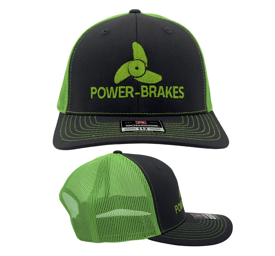 Power-Brakes Trucker Style Fishing Hat