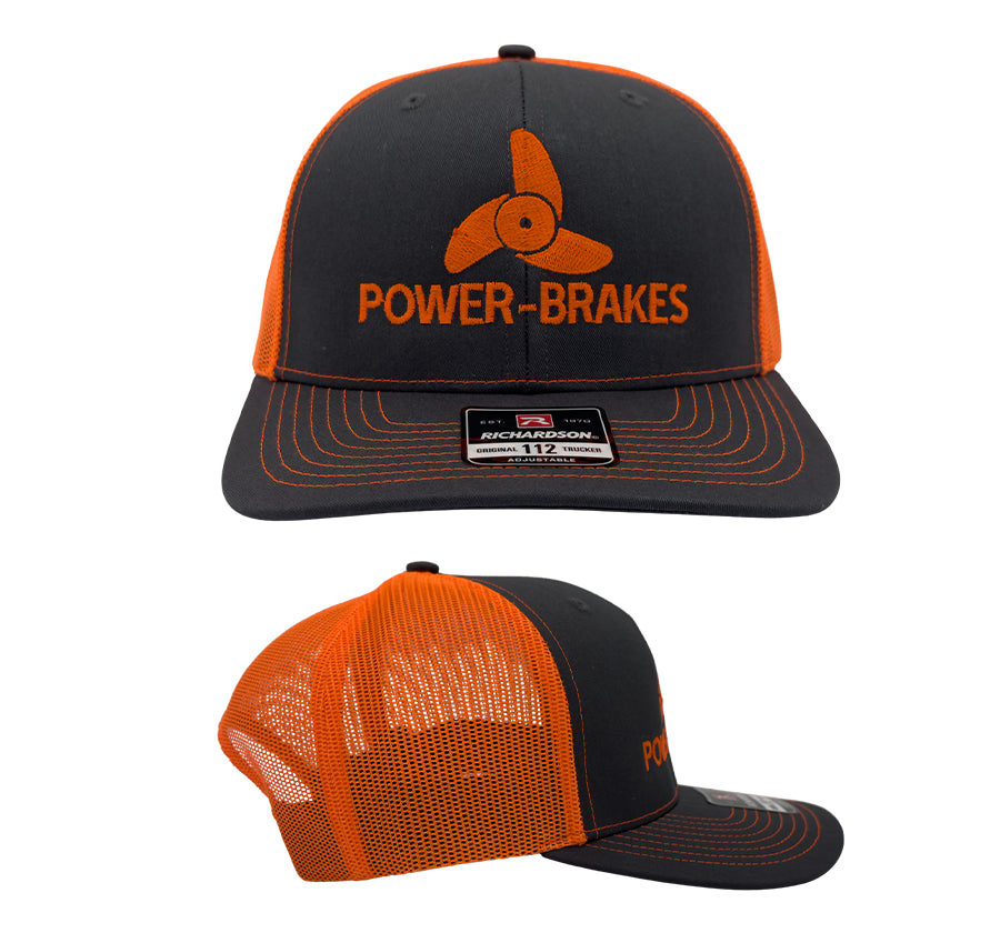 Power-Brakes Trucker Style Fishing Hat