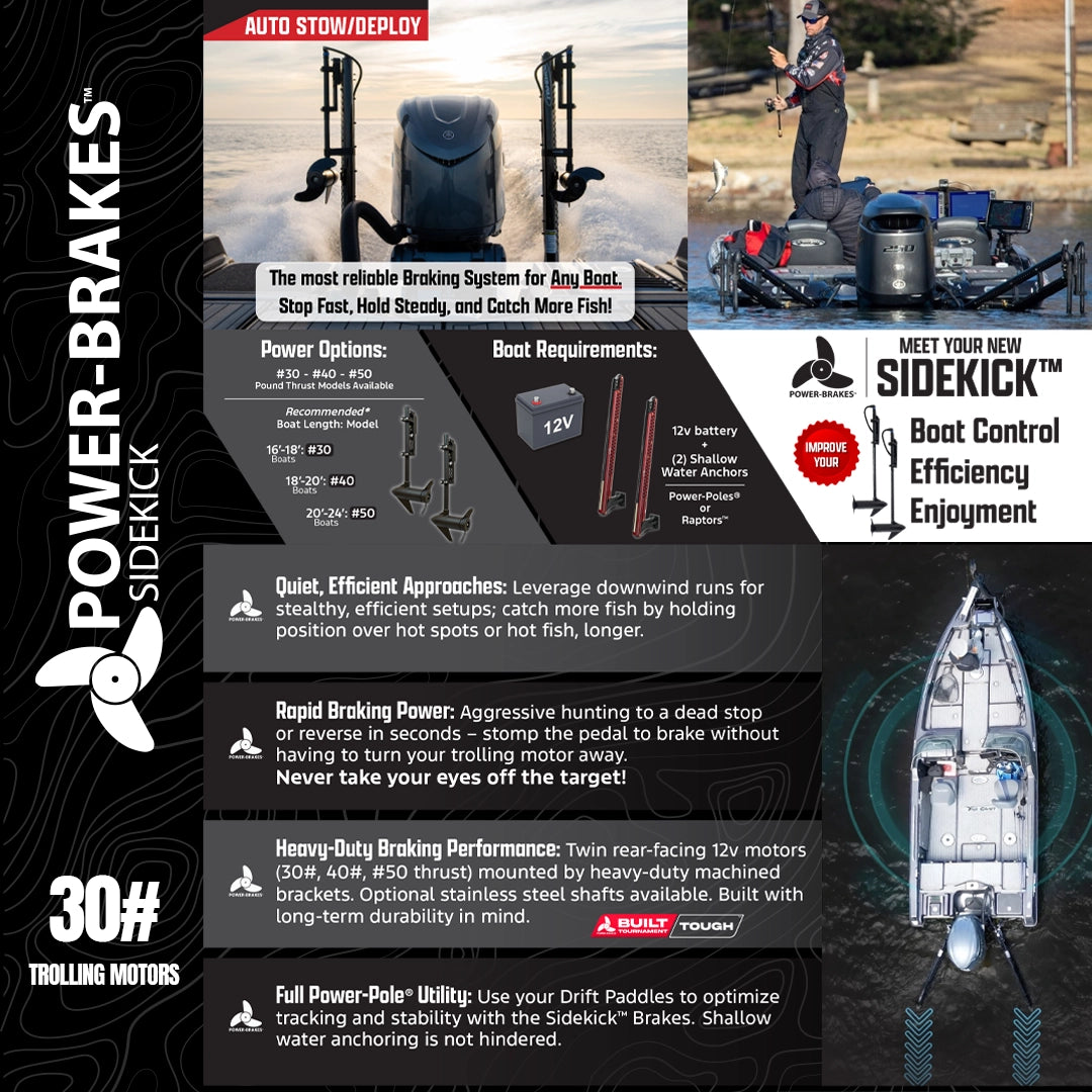 30# SIDEKICK™ Bundle  | Power-Brakes™