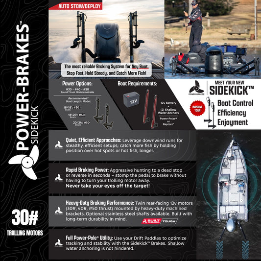 30# SIDEKICK™ Bundle  | Power-Brakes™