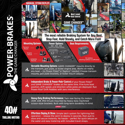 40# The Game Changer™ Bundle | Power-Brakes™