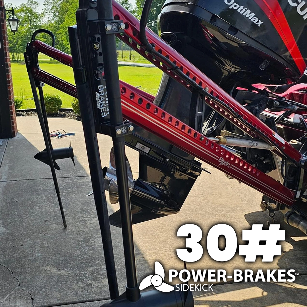 ALL NEW Power Brakes - SIDEKICK™ Bundle w/30# motors - Black