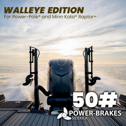 Walleye Edition Bundle - SIDEKICK™ Bundle 50# motors  | Power-Brakes™