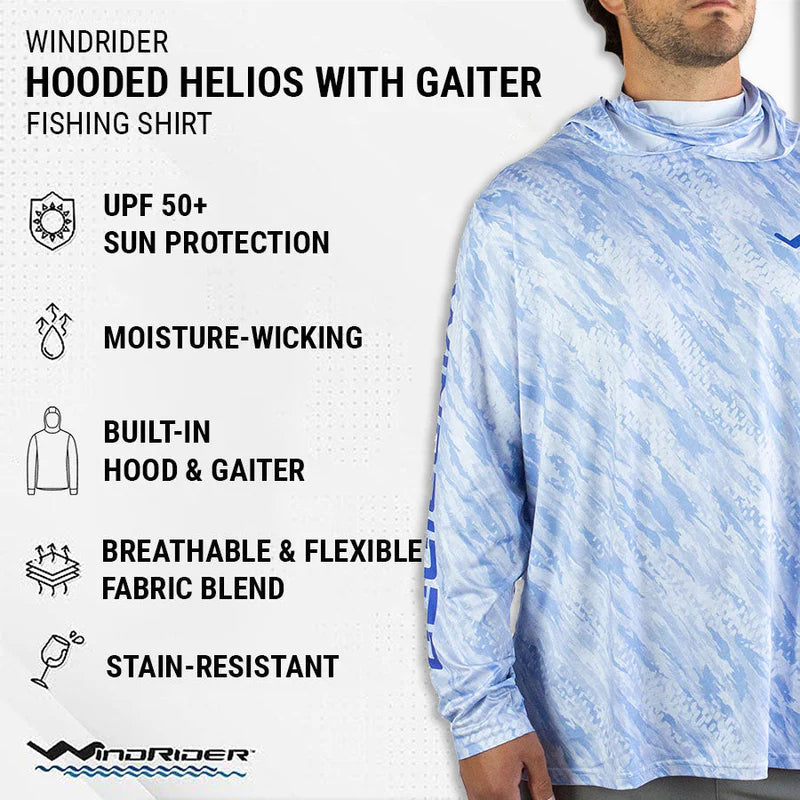 Power Brakes Hooded Helios Shirt